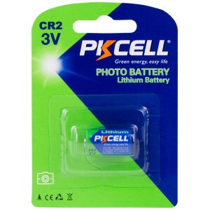 PKCELL CR2 3V Lithium Photo / Electronic Battery